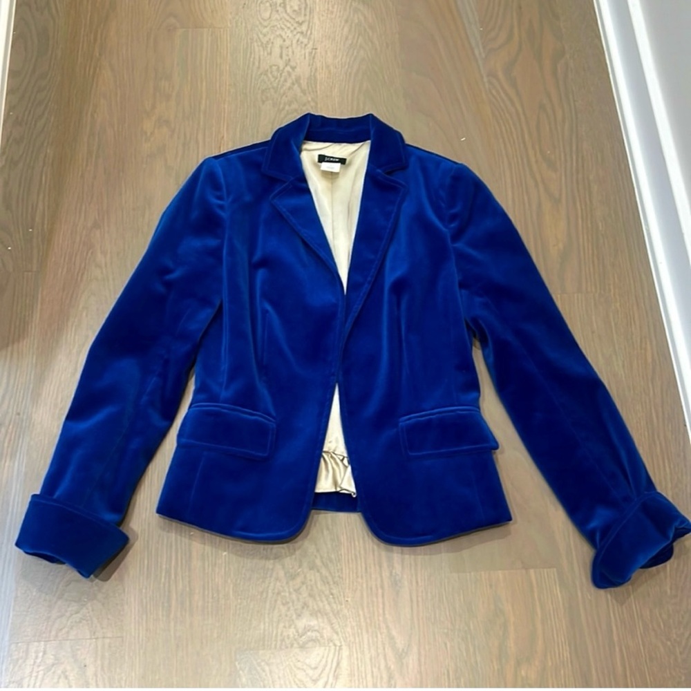 Women’s J. Crew Velvet Blazer